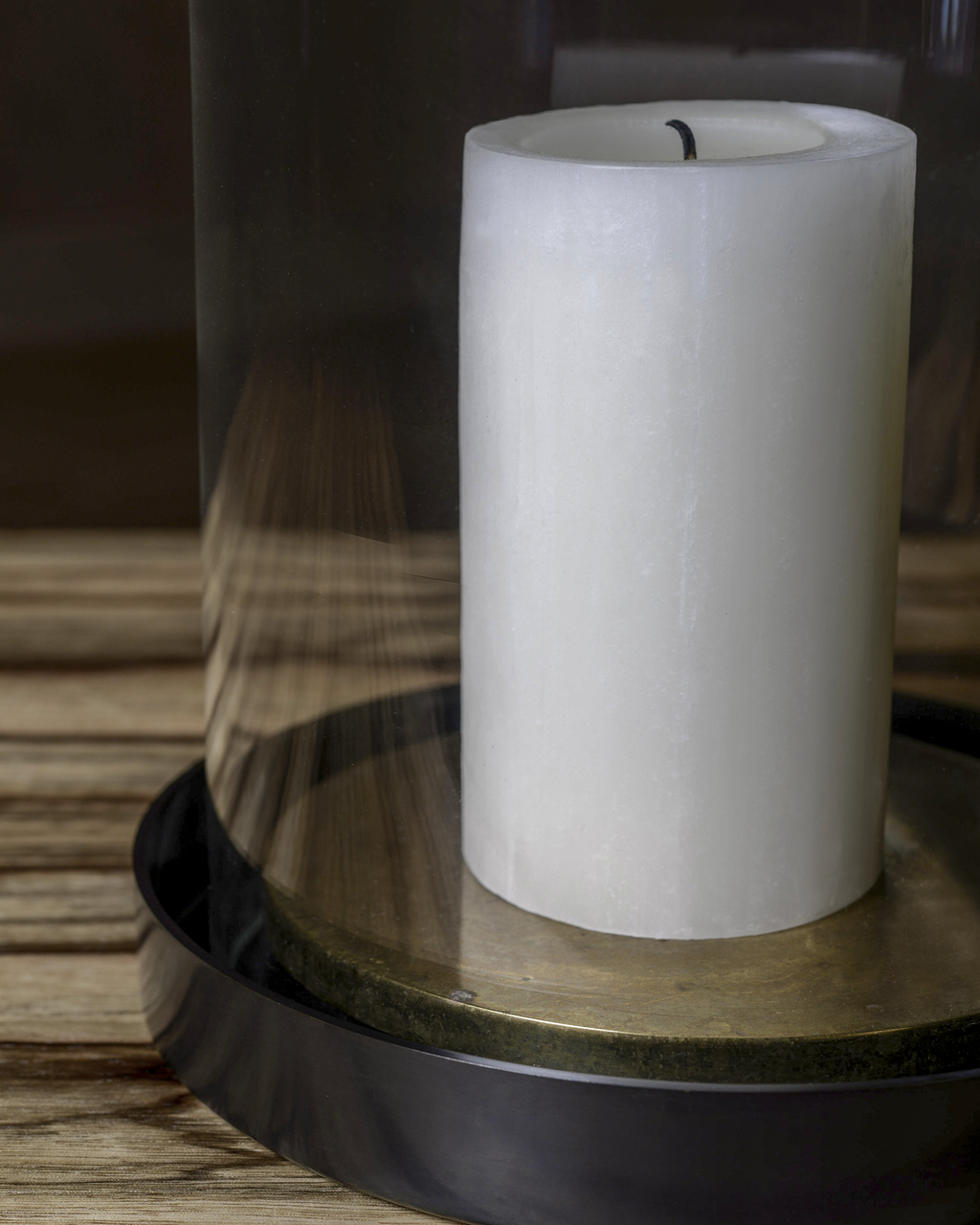 Fanal candle holder